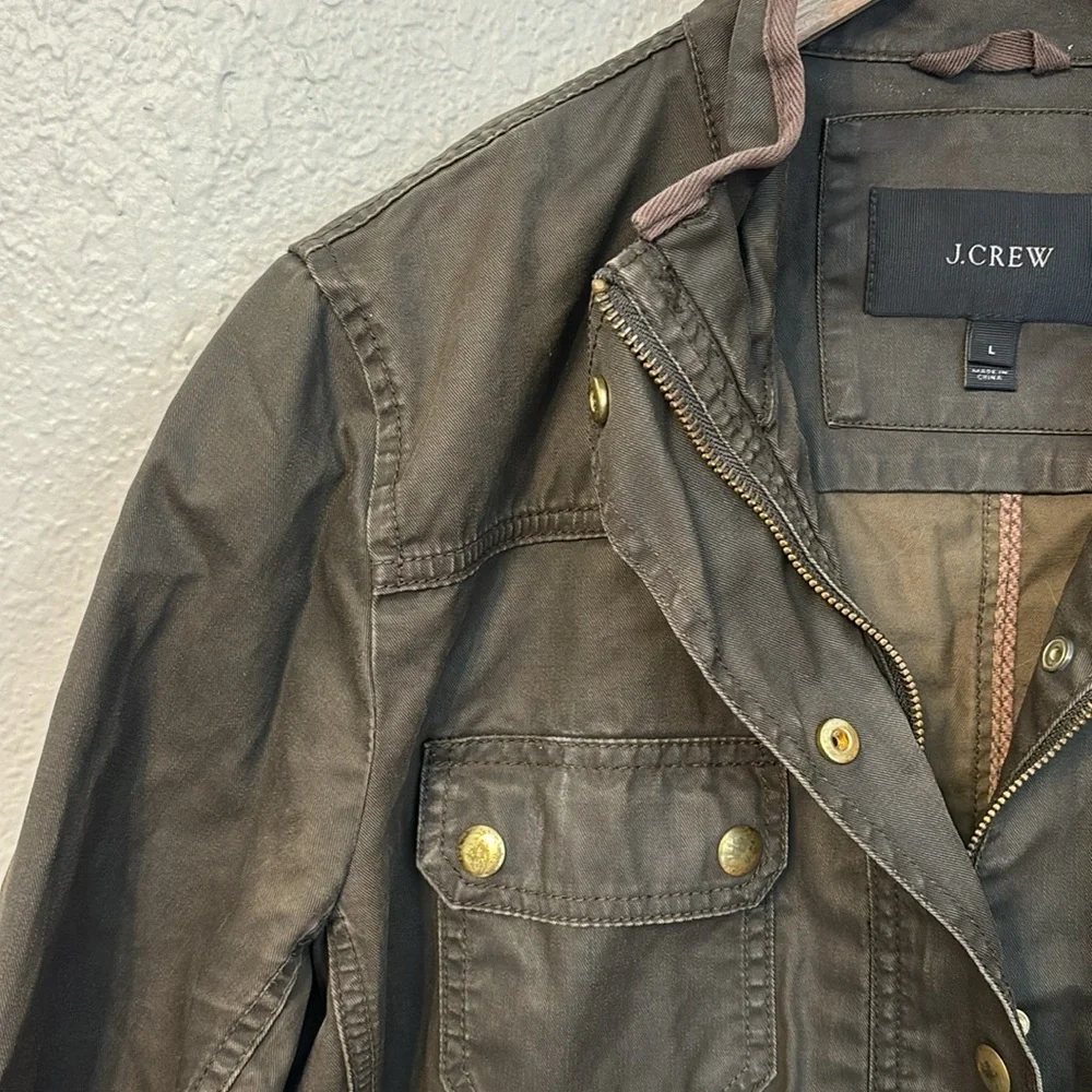 J. Crew Downtown Field Jacket Large
